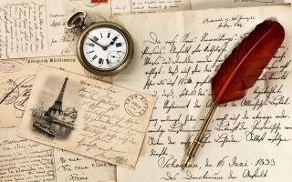vintage_old_paper_pen_watch_writing_stamp_postcard_74947_3840x2400